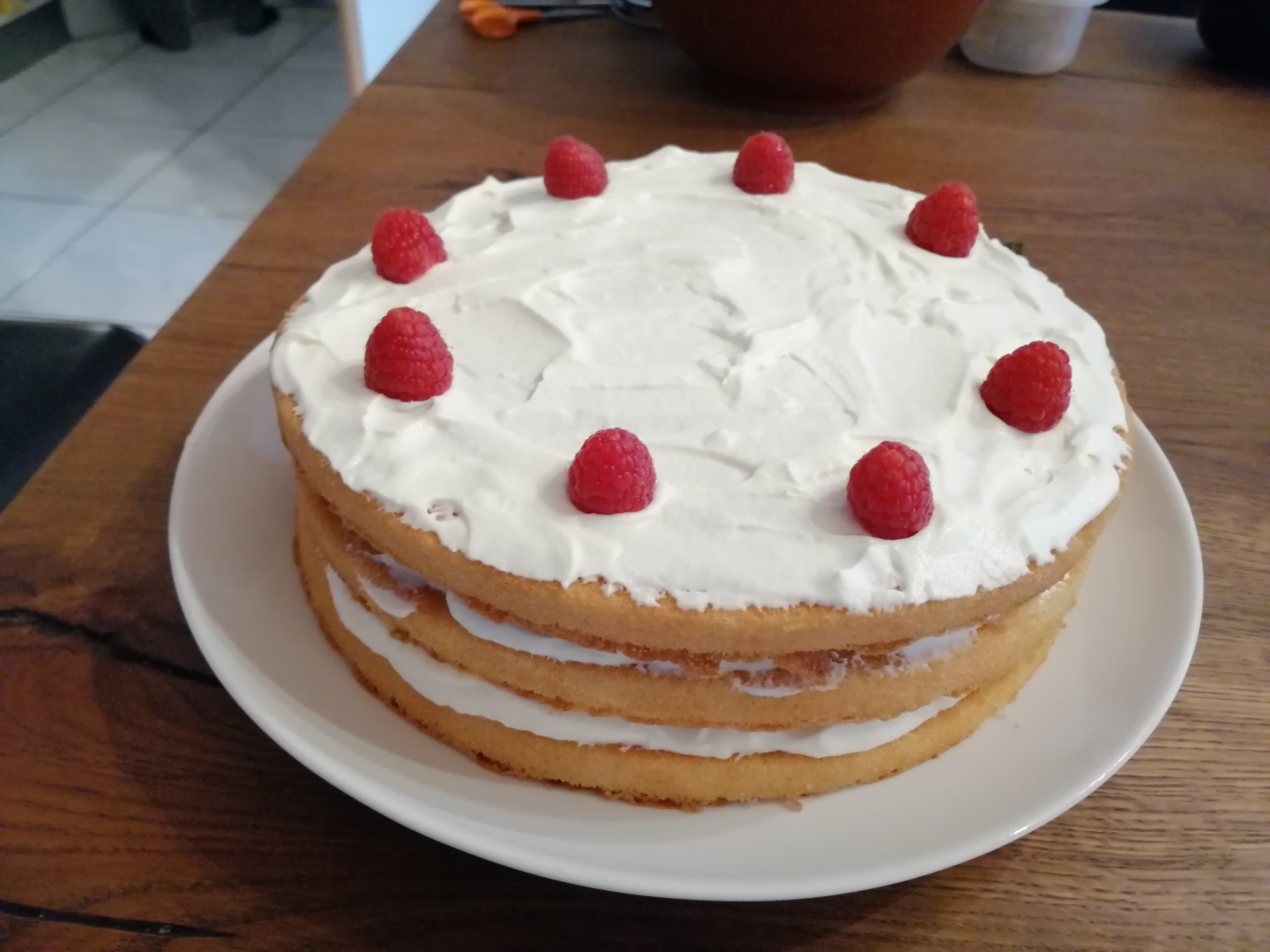 Mascarpone Himbeer Torte